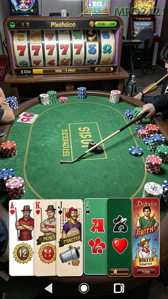 Cuplikan layar V988 — halaman utama