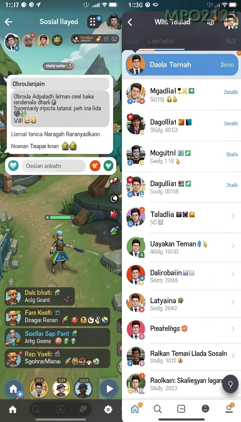 Cuplikan layar RR89 — pengaturan akun